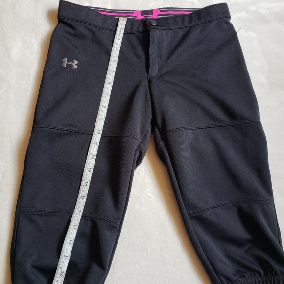 Under Armour baseball knee black pants - Picture 2 of 6